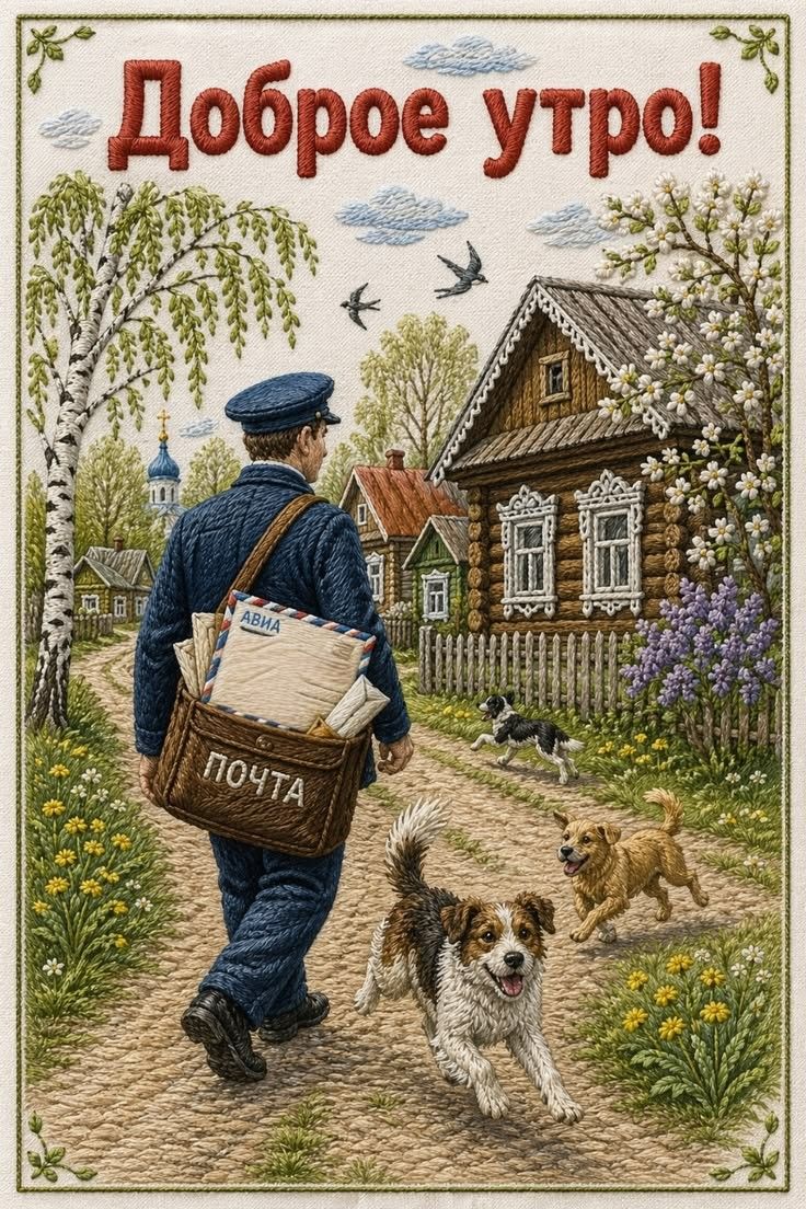 Доброе утро! АВИА ПОЧТА