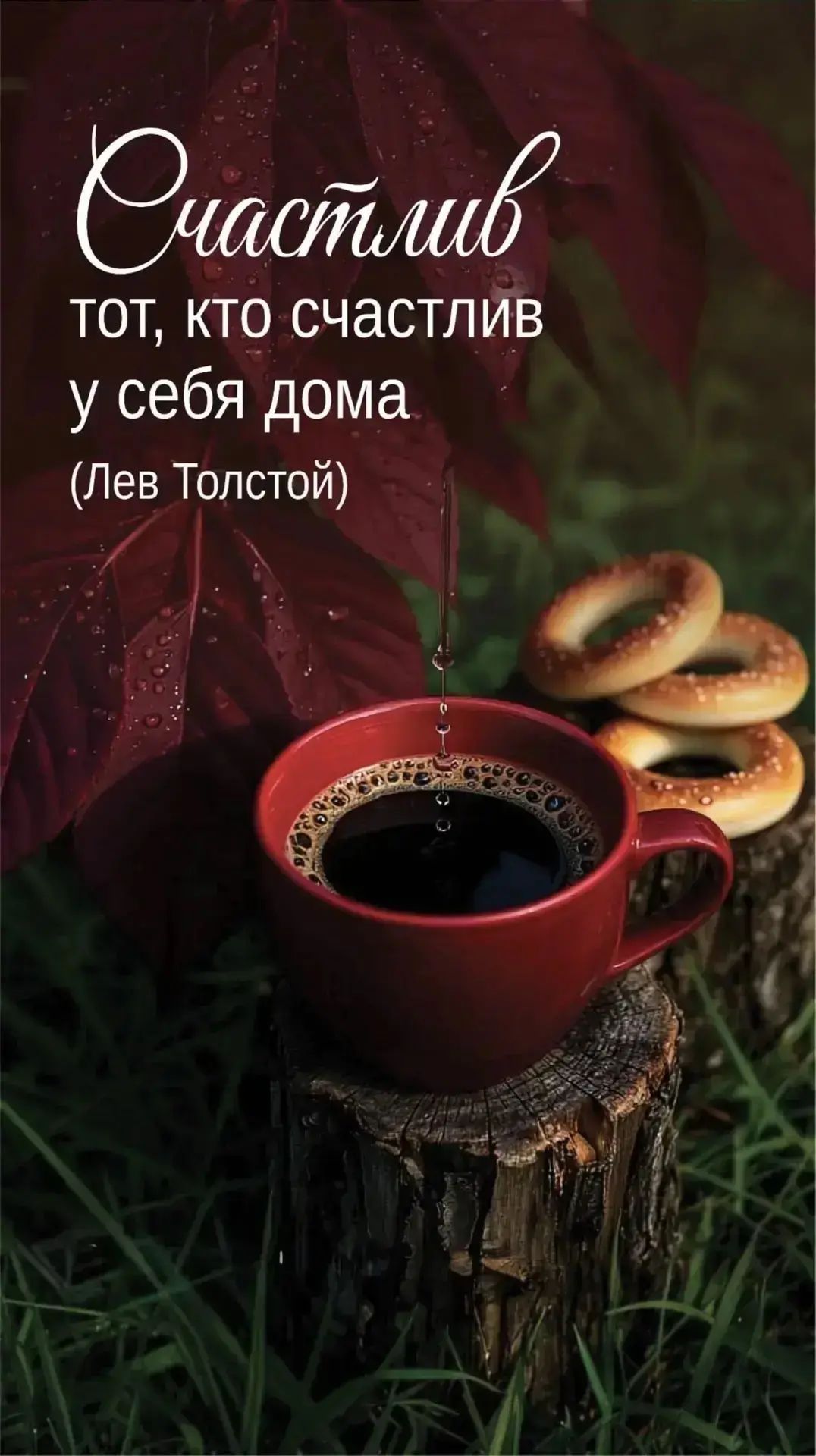 Счастлив тот, кто счастлив у себя дома (Лев Толстой)