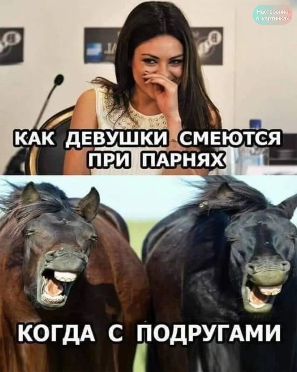 КАК ДЕВУШКИ СМЕЮТСЯ ПРИ ПАРНЯХ КОГДА С ПОДРУГАМИ Настроение в картинках