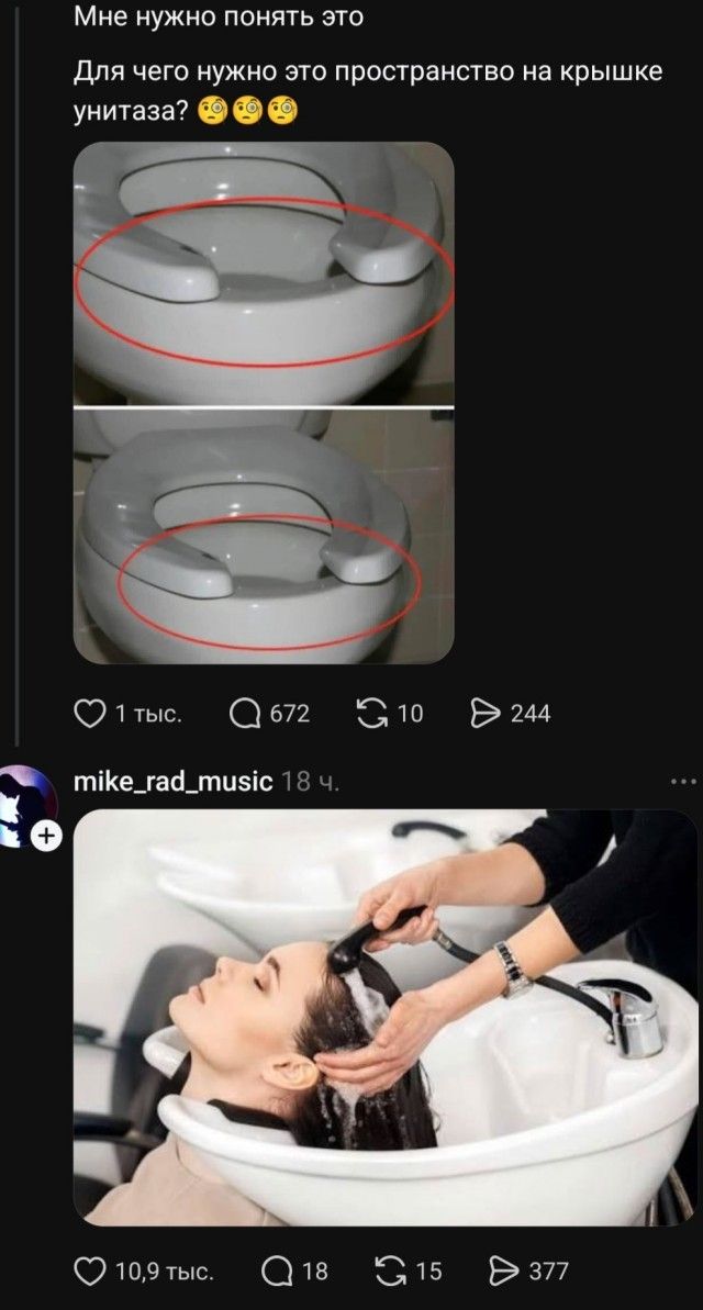 Мне нужно понять это Для чего нужно это пространство на крышке унитаза?