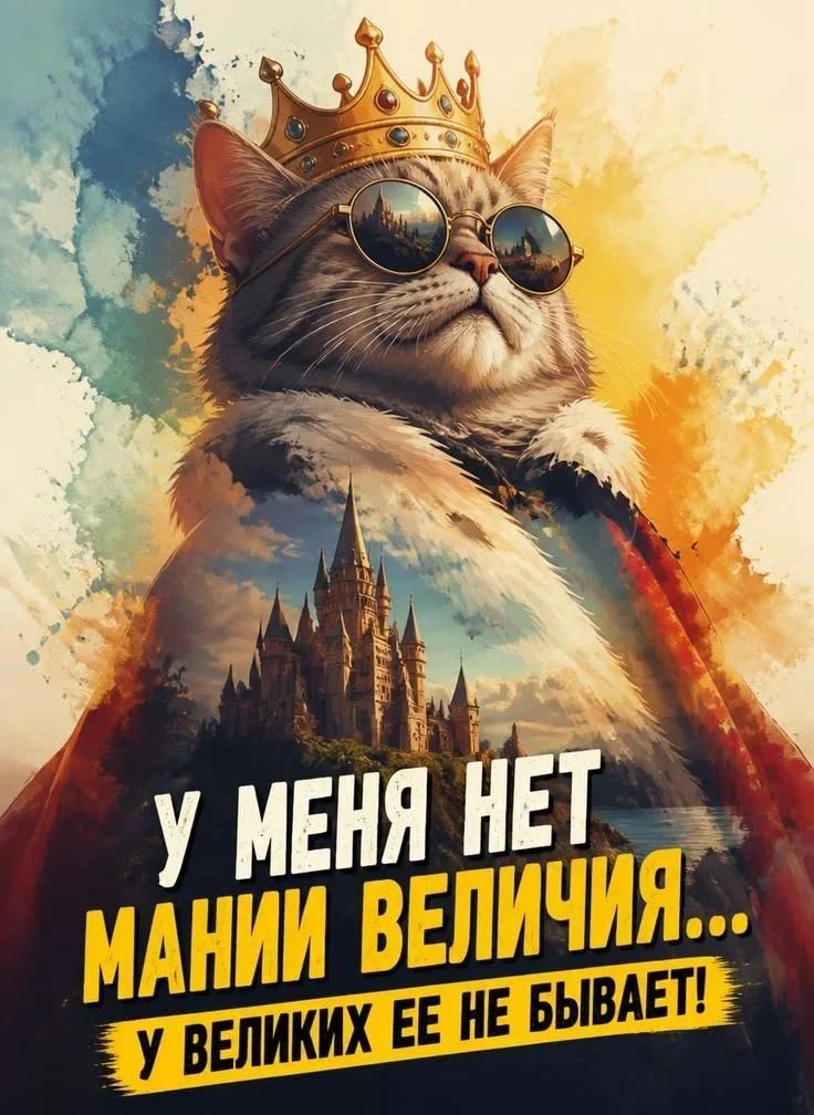 У меня нет мании величия... У великих ее не бывает!