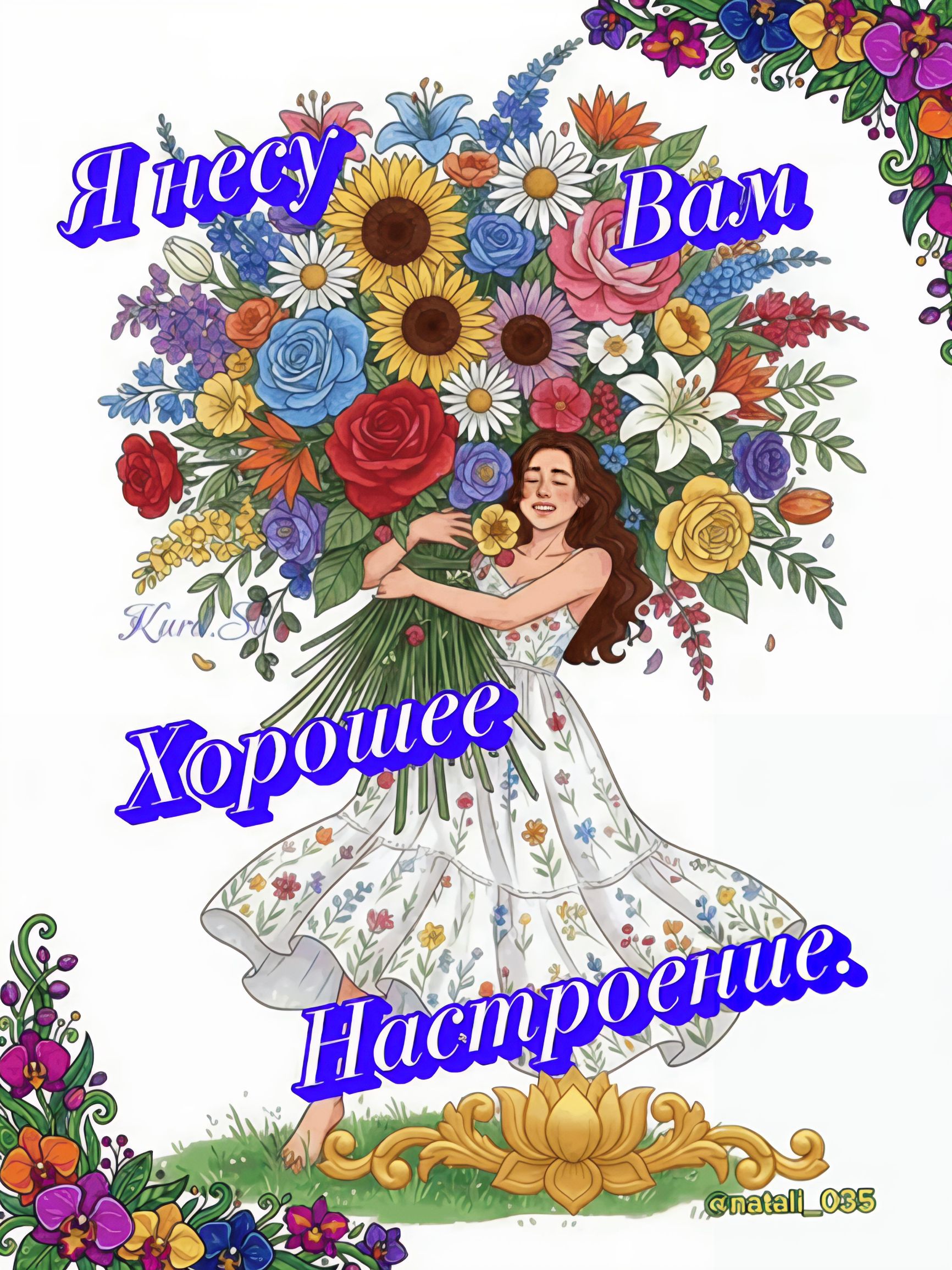 Я несу Вам Хорошее Настроение.