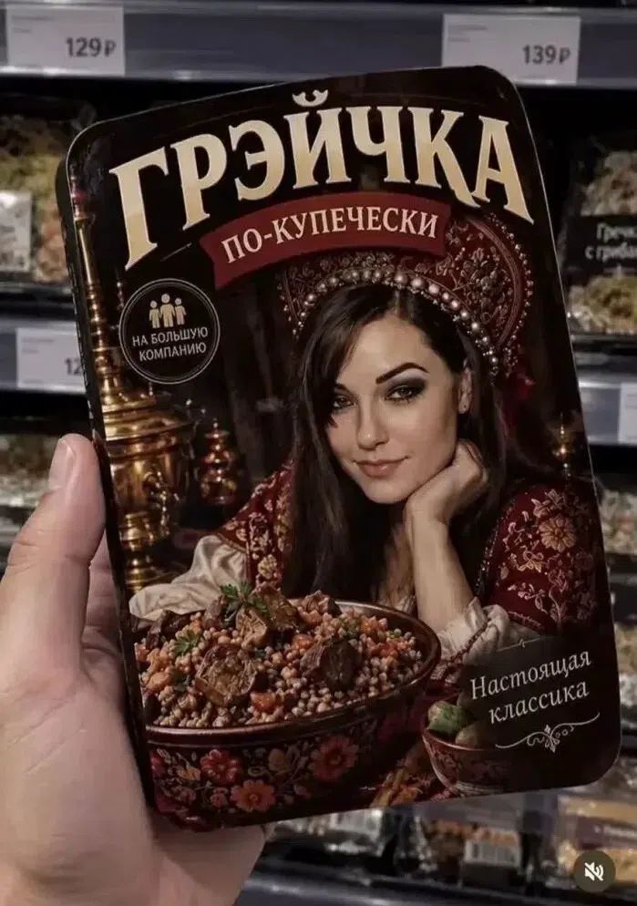 Грэйчка по-купечески. На большую компанию. Настоящая классика.