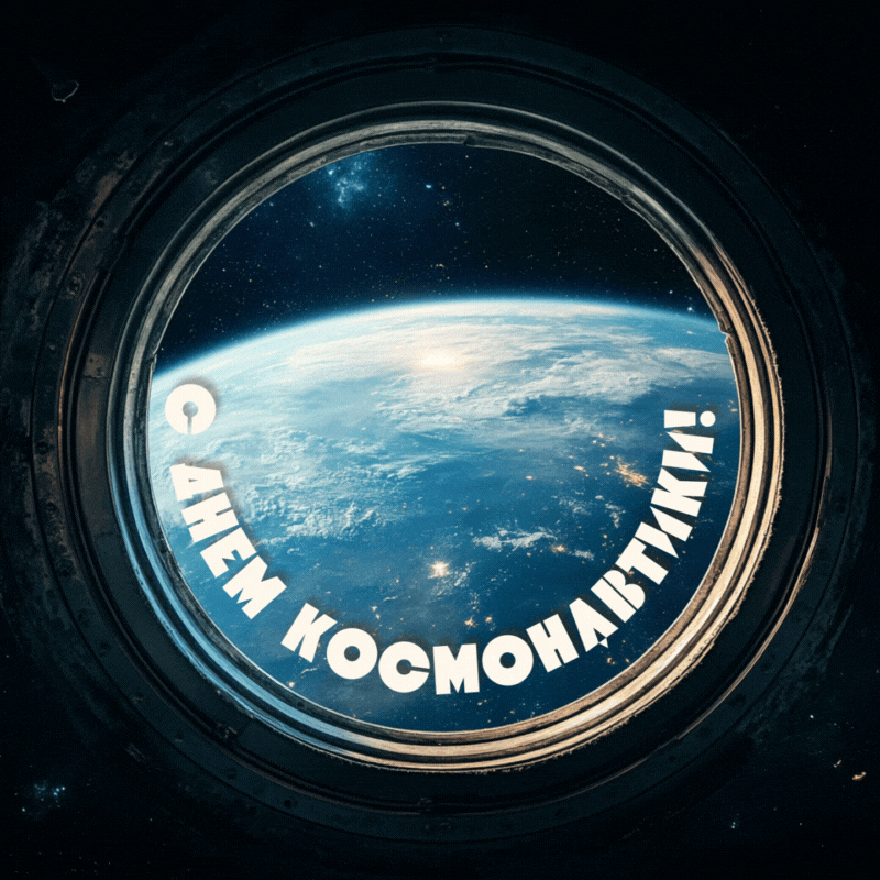 С ДНЕМ КОСМОНАВТИКИ!
