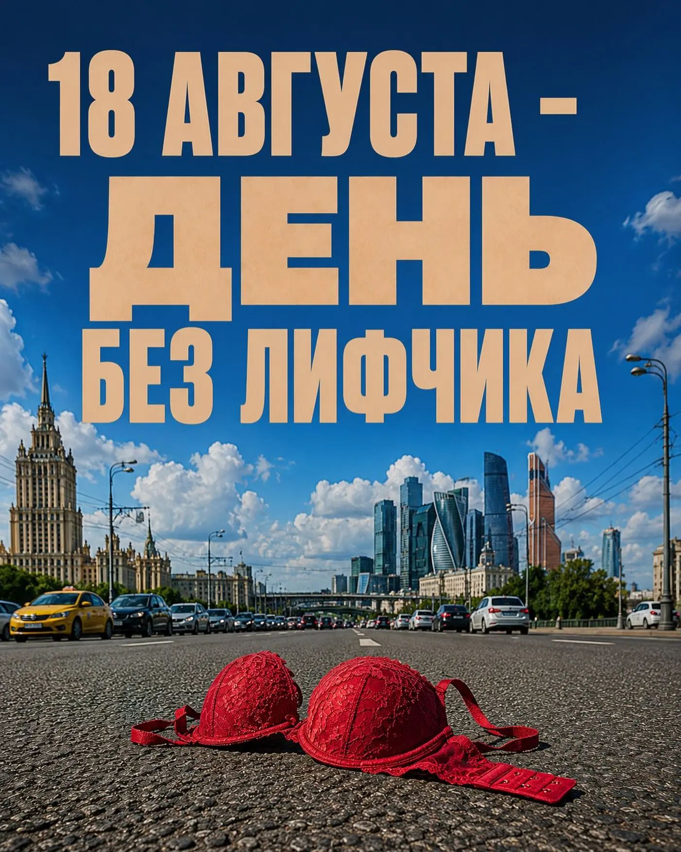 18 августа - День без лифчика