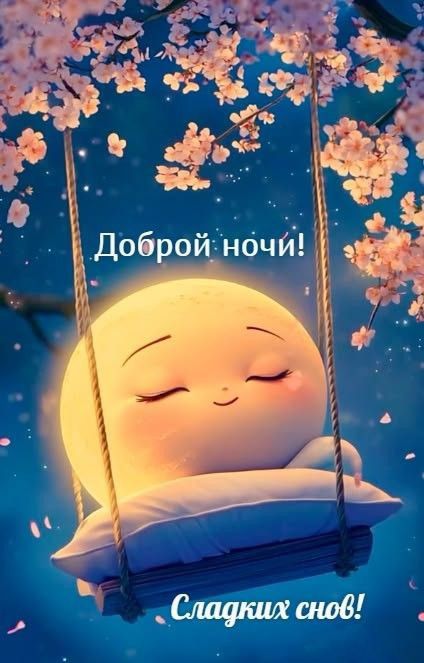 Доброй ночи! Сладких снов!