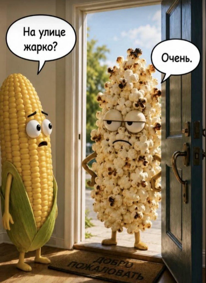 На улице жарко? Очень. Добро пожаловать.
