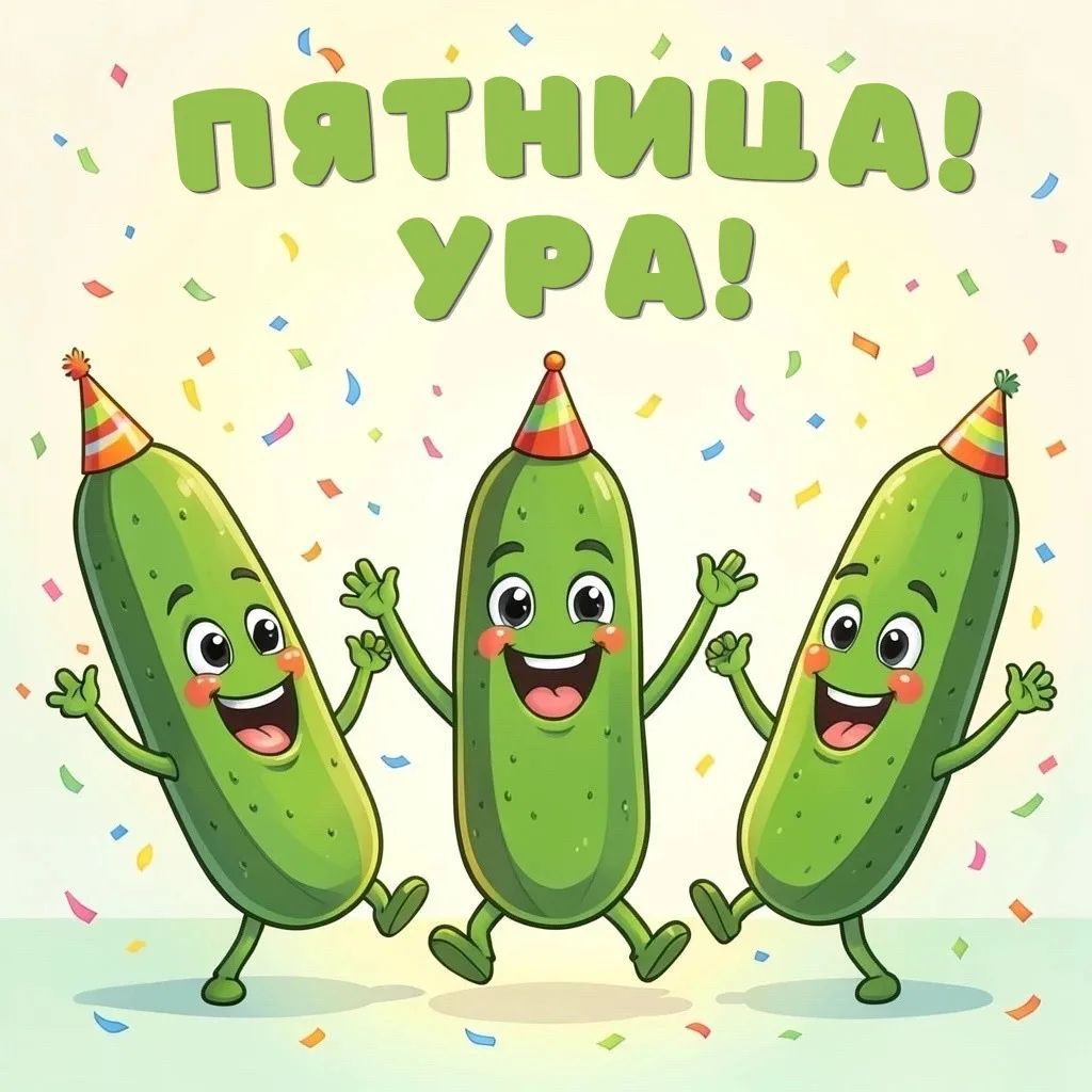 ПЯТНИЦА! УРА!