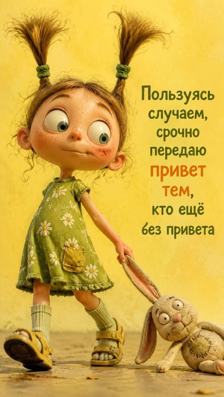 Пользуясь случаем, срочно передаю привет тем, кто ещё без привета