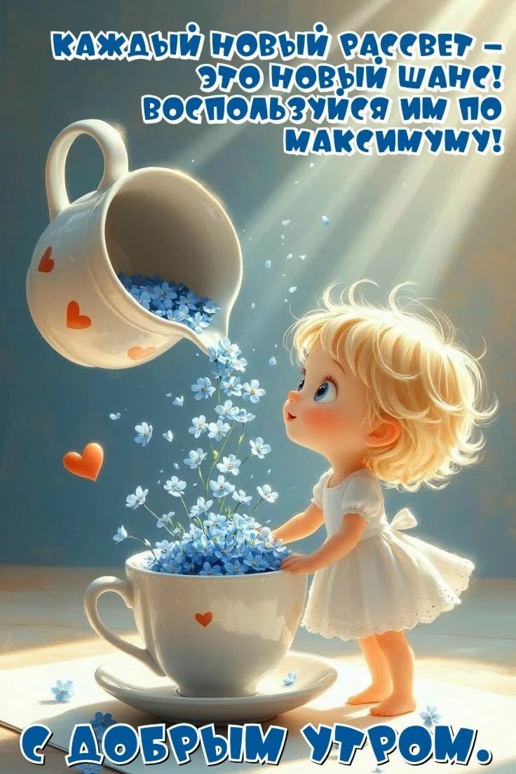 КАЖДЫЙ НОВЫЙ РАССВЕТ – ЭТО НОВЫЙ ШАНС! ВОСПОЛЬЗУЙСЯ ИМ ПО МАКСИМУМУ! С ДОБРЫМ УТРОМ.