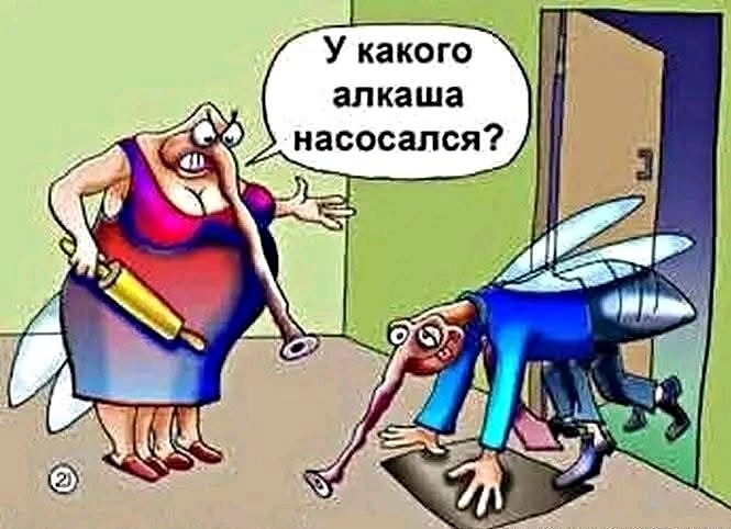 У какого алкаша насосался?