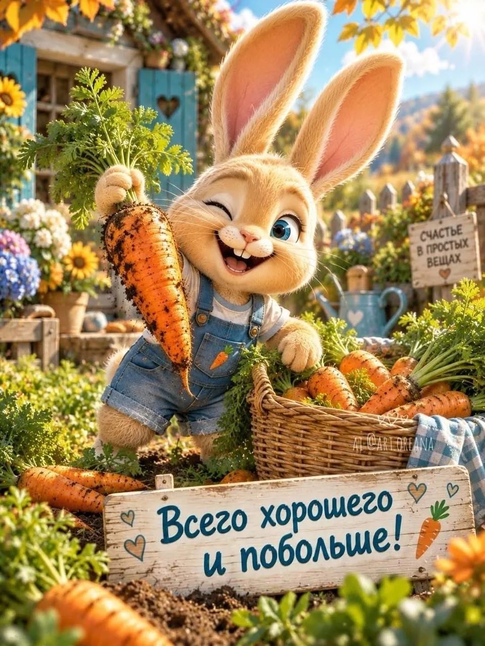 Всего хорошего и побольше! Счастье в простых вещах