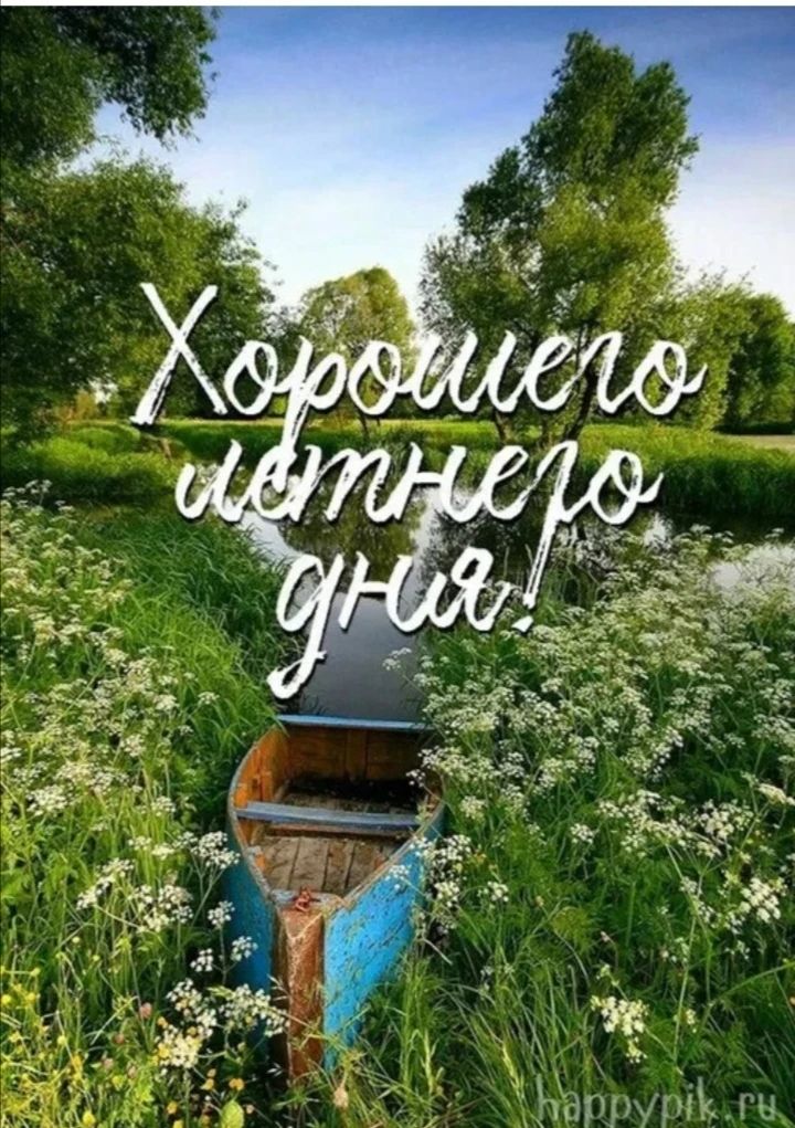 Хорошего летнего дня!