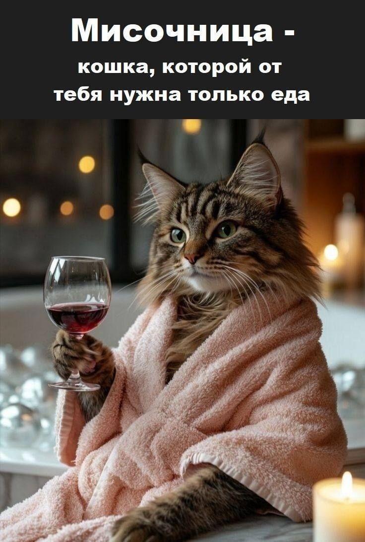 Мисочница - кошка, которой от тебя нужна только еда