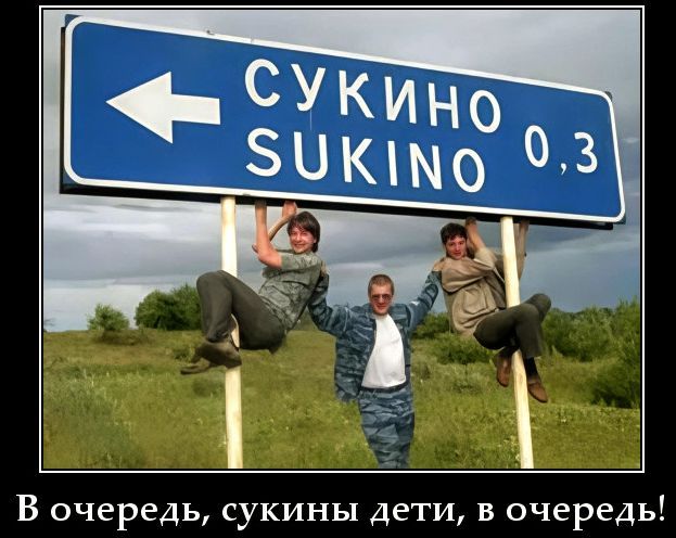СУКИНО 0,3 SUKINO В очередь, сукины дети, в очередь!