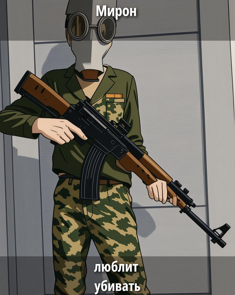 Мирон любит убивать