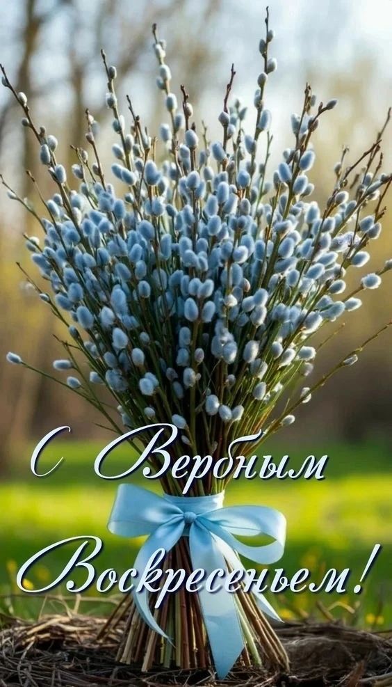 С Вербным Воскресеньем!