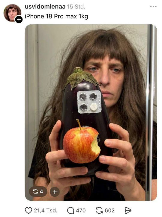 iPhone 18 Pro max 1kg