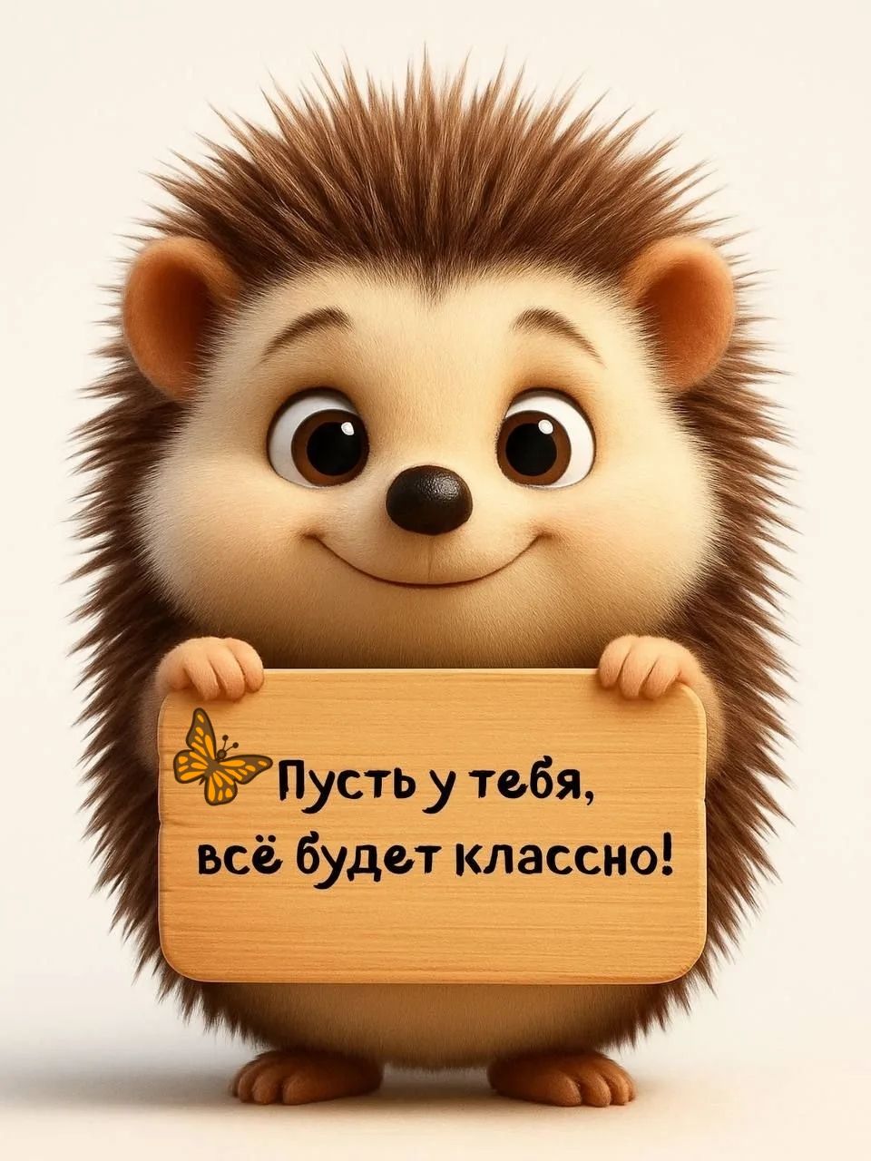 Пусть у тебя, всё будет классно!
