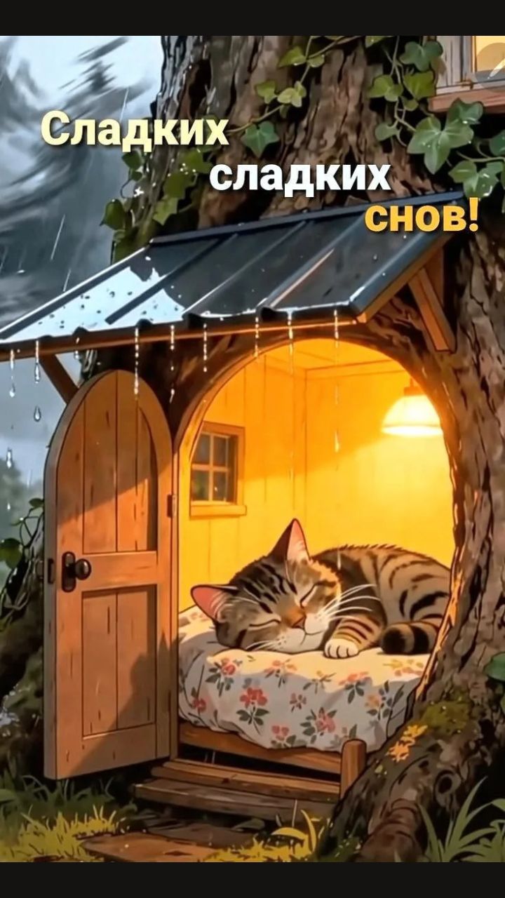 Сладких сладких снов!