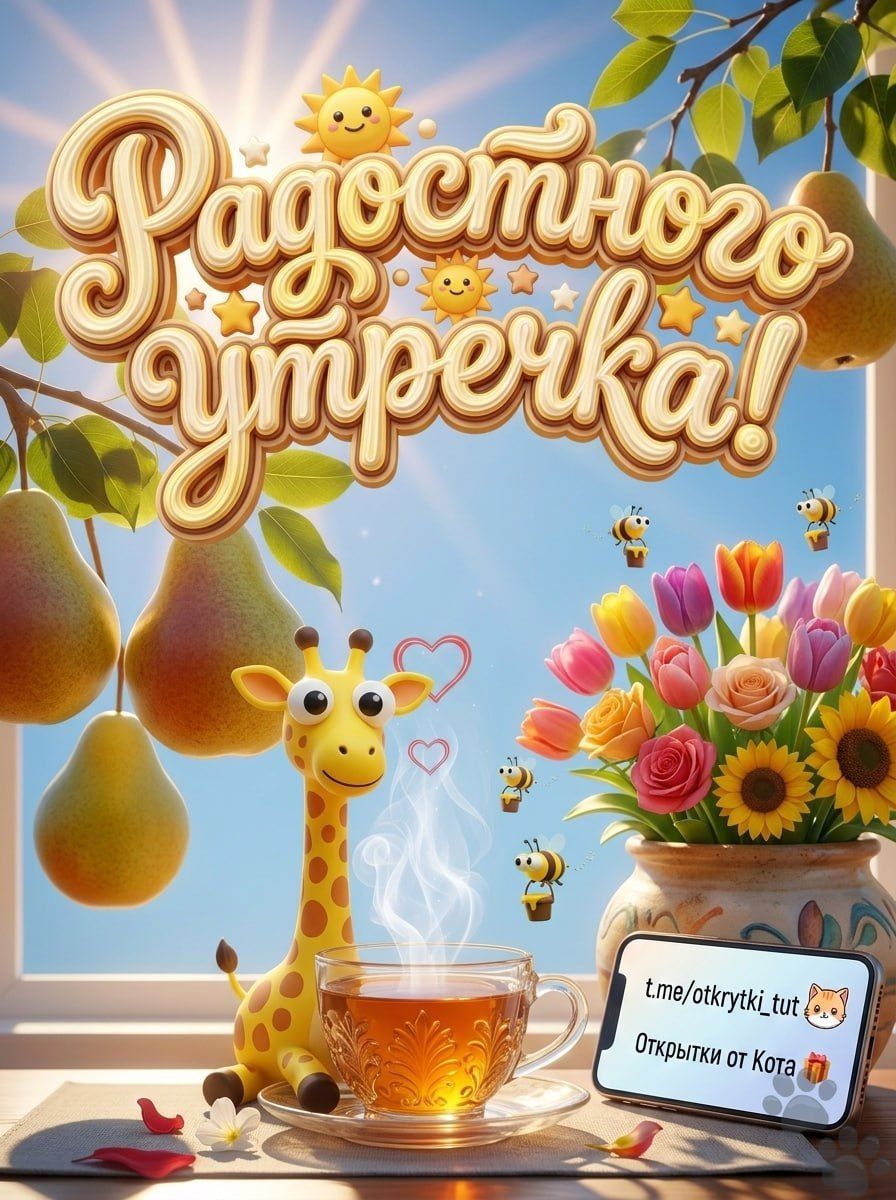 Радостного утра!