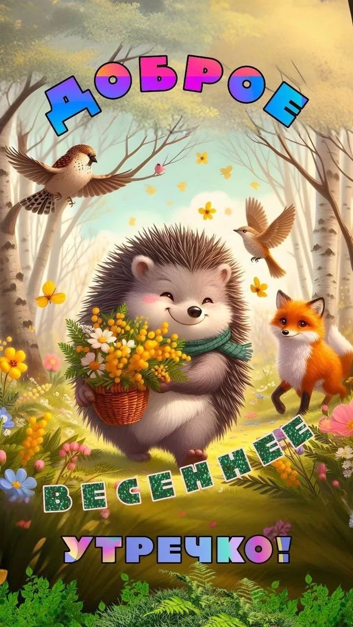 ДОБРОЕ ВЕСЕННЕЕ УТРЕЧКО!