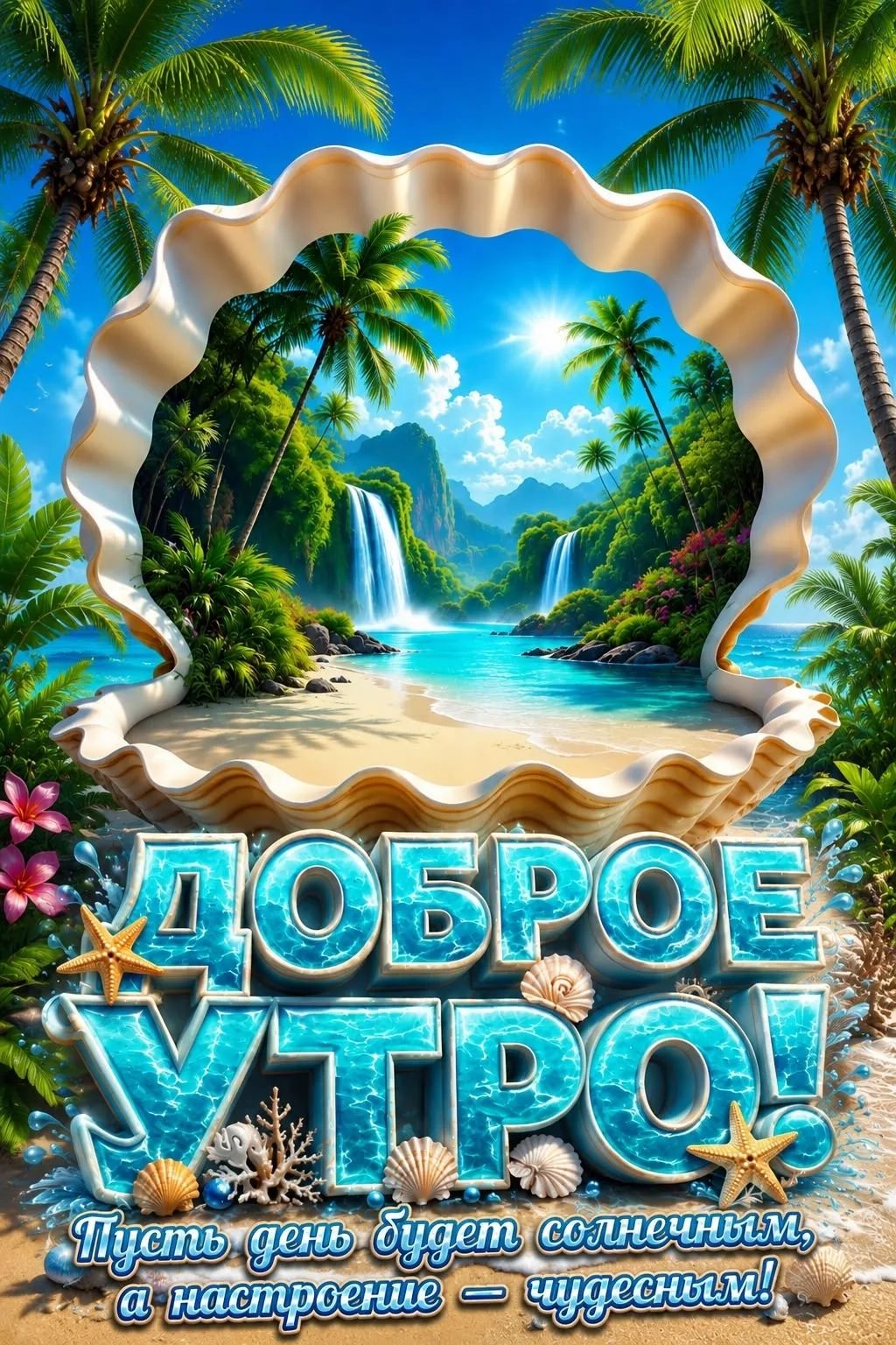 ДОБРОЕ УТРО! Пусть день будет солнечным, а настроение — чудесным!