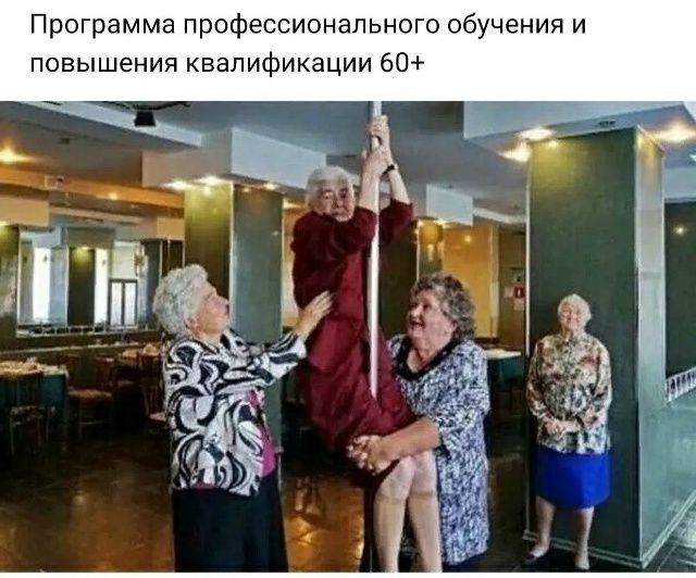 Программа профессионального обучения и повышения квалификации 60+