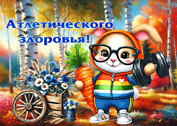 Атлетического здоровья!