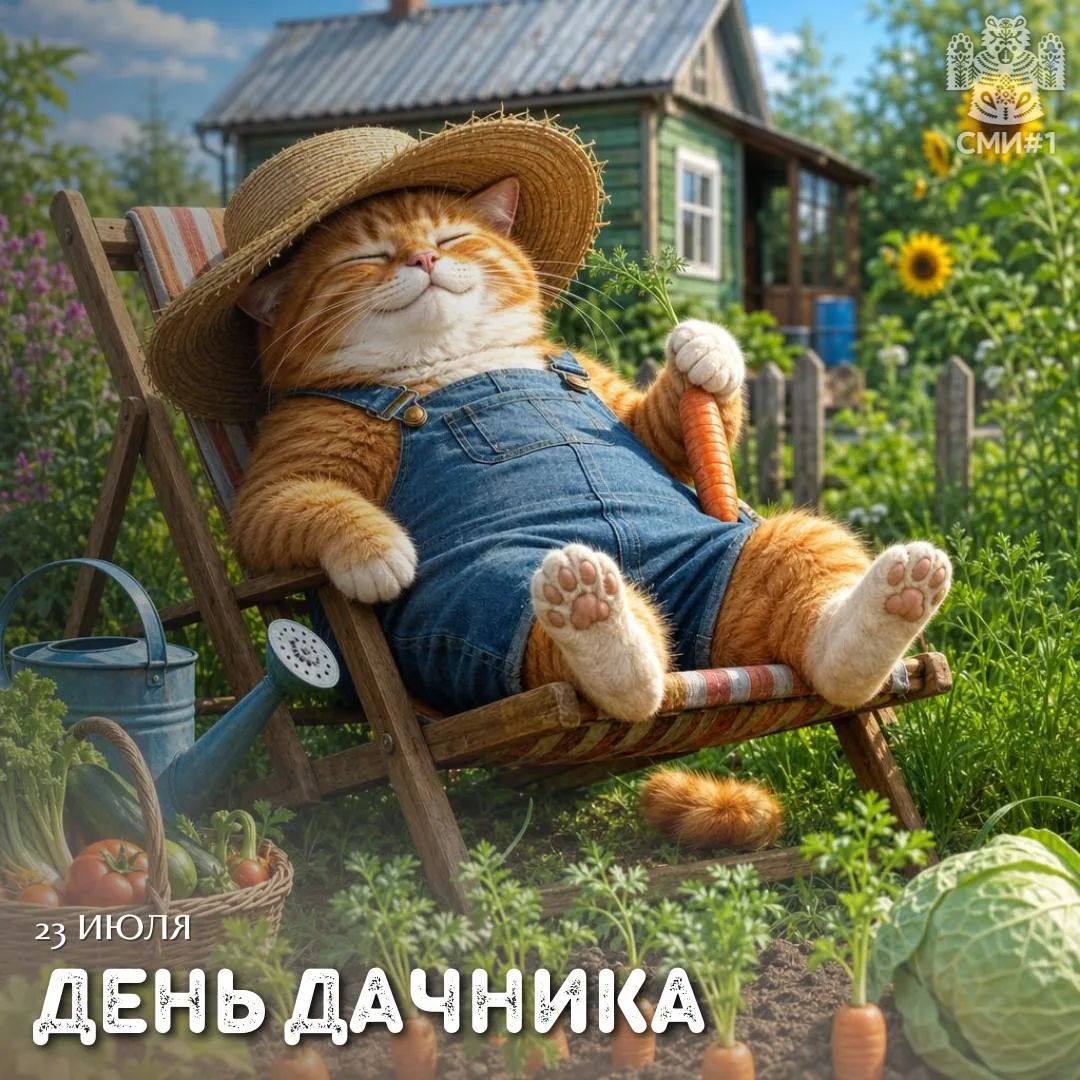 23 ИЮЛЯ ДЕНЬ ДАЧНИКА