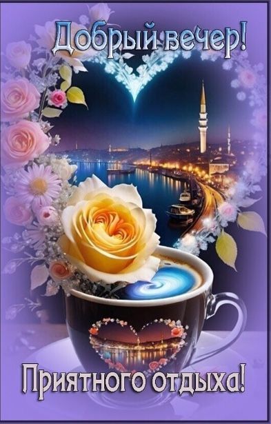 Добрый вечер! Приятного отдыха!