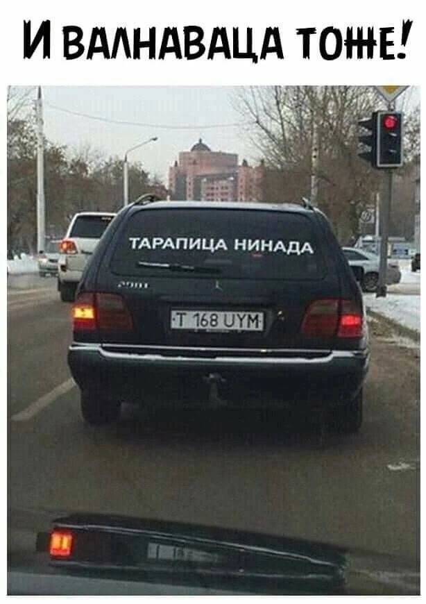 И ВАЛНАВАЦА ТОЖЕ! ТАРАПИЦА НИНАДА