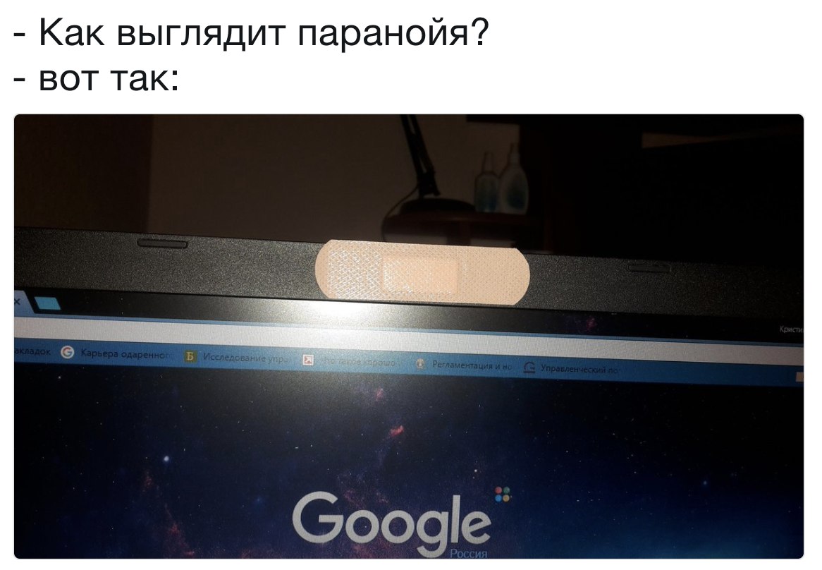 Как выглядит паранойя вот так