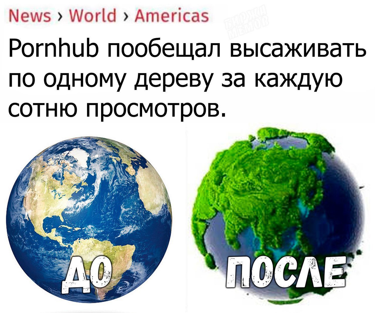 Мешз Могш Атегісаз РогпПиЬ пообещал высаживать по одному дереву за каждую сотню просмотров