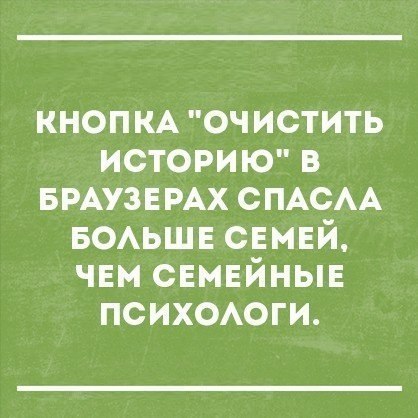 КНОПКА очистить ИСТОРИЮ в БРАУЗЕРАХ СПАСАА БОАЬШЕ свмнй чвм СЕМЕЙНЫЕ псих0Аоги