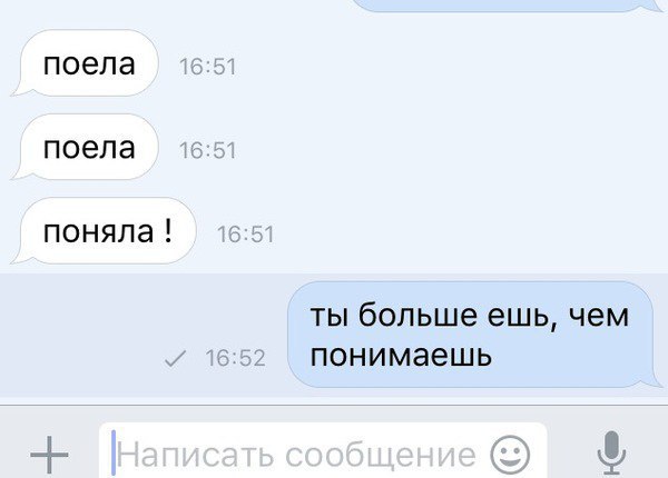 поела поела поняла ТЫ больше ешь чем ПОНИМЭеШЬ