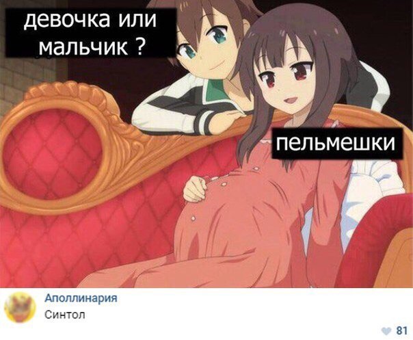 девочка или мальчик пельмешки