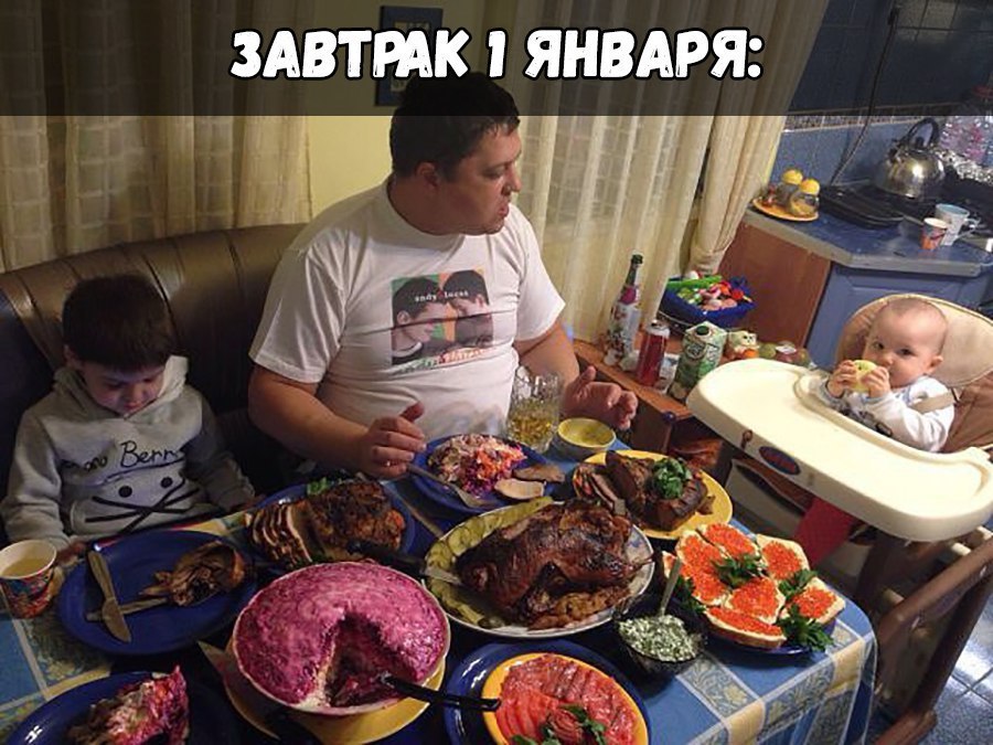 ЗАВТРАК ЯНВАРЯ