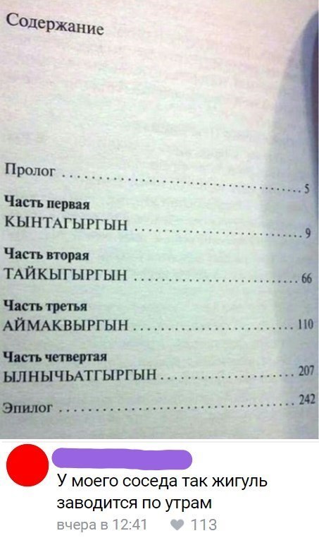 Сетис Пролог 3 Часть перил КЫНТАГЫРГЫН Чад п парня ТАИкыгыггын вв Чшътретья АЙМАКВЫРГЫН по Чтв тир НЛННЧЬАТГЫРГЫН Ш Эшшог Ш У моего соседа ТЗК ЖИГУПЬ ЗЭВОДИТСЯ ПО УТРЭМ БМ