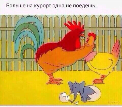 Больше на курорт одна не поедешь
