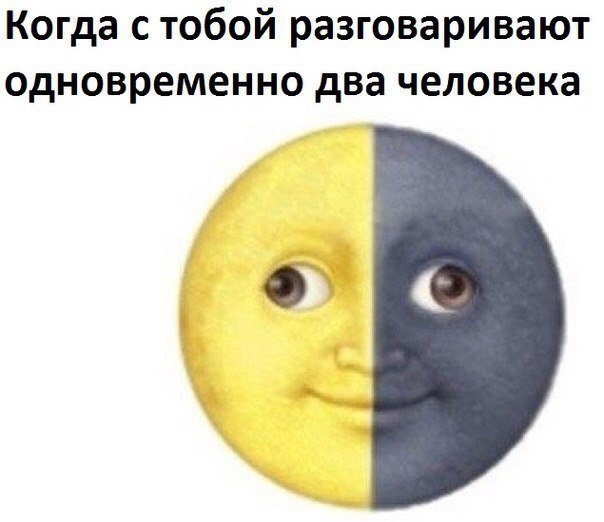 Когда с тобой разговаривают одновременно два человека св