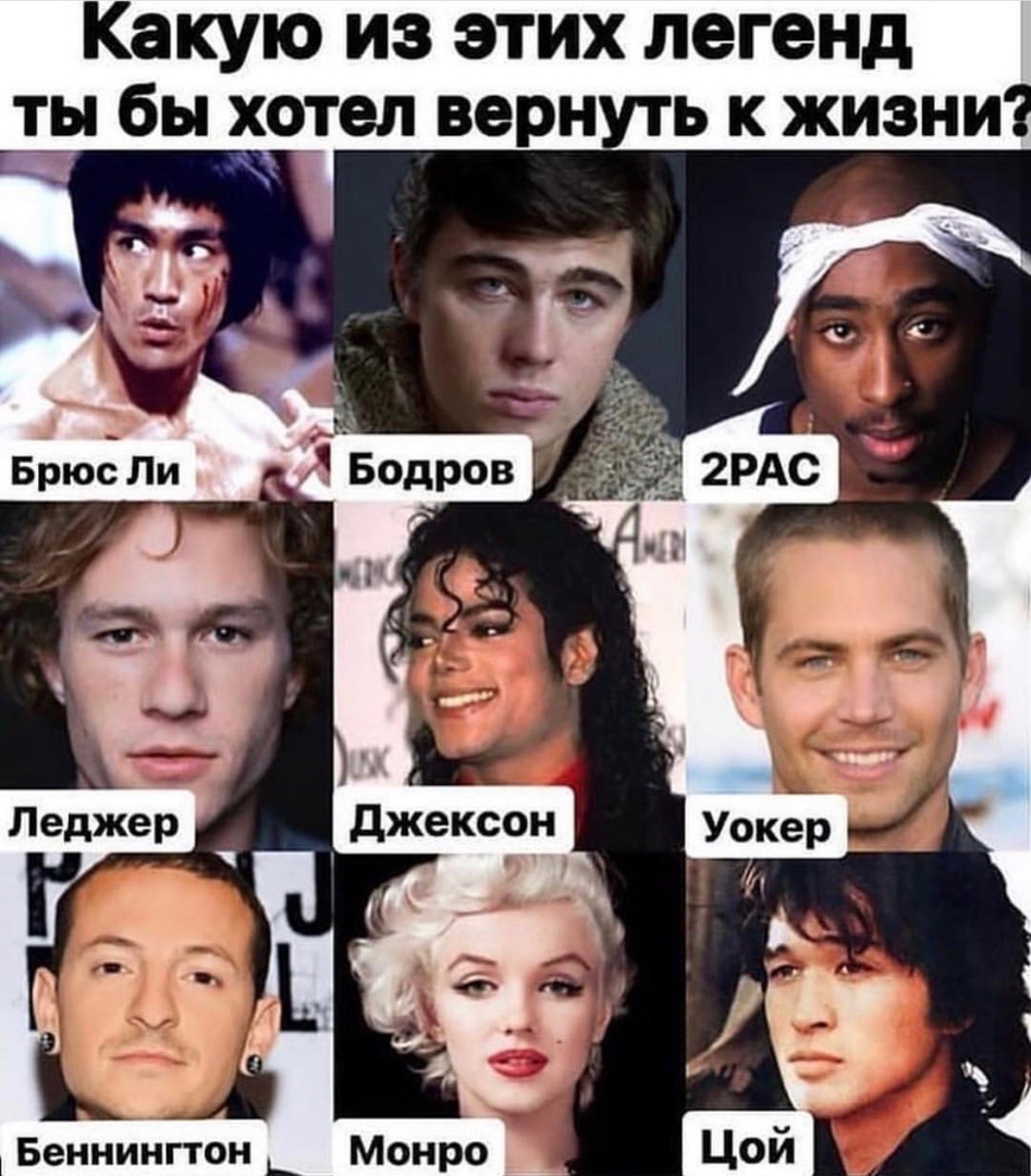 Какую из этих легенд Беннингтон