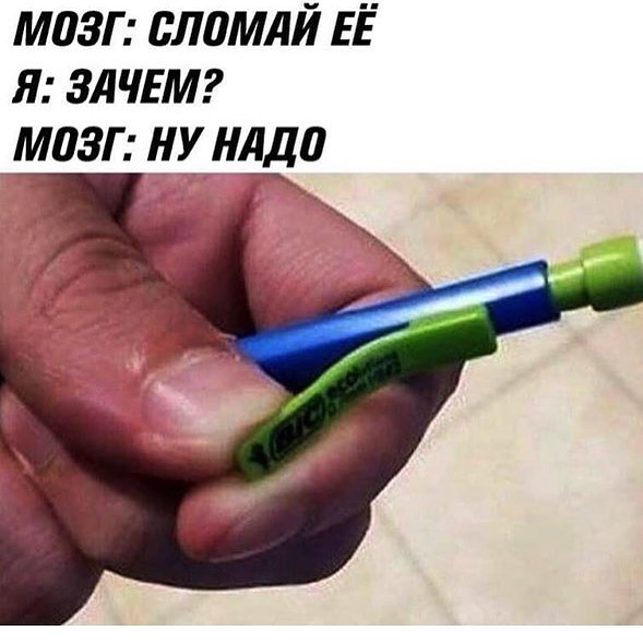 мозг сламдй ЕЁ л ЗАЧЕМ мозг ну ндда