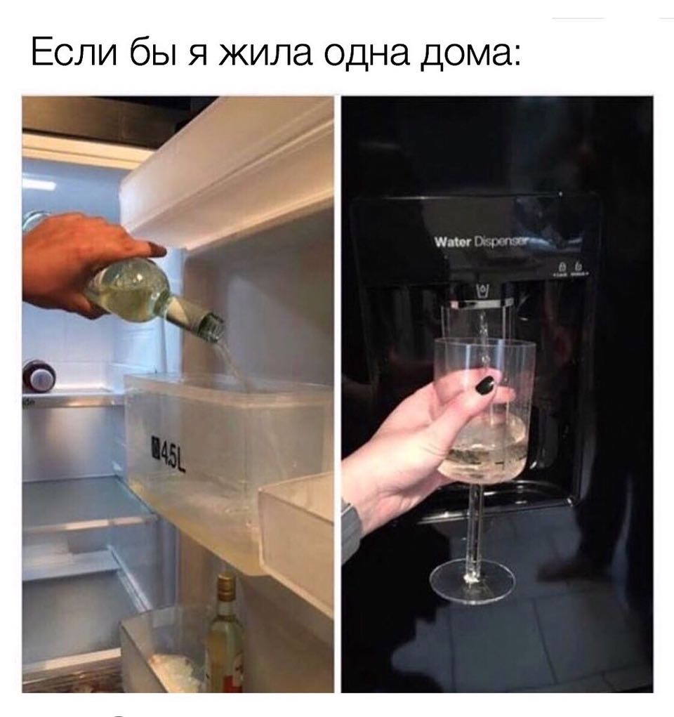 Если бы я жила одна дома