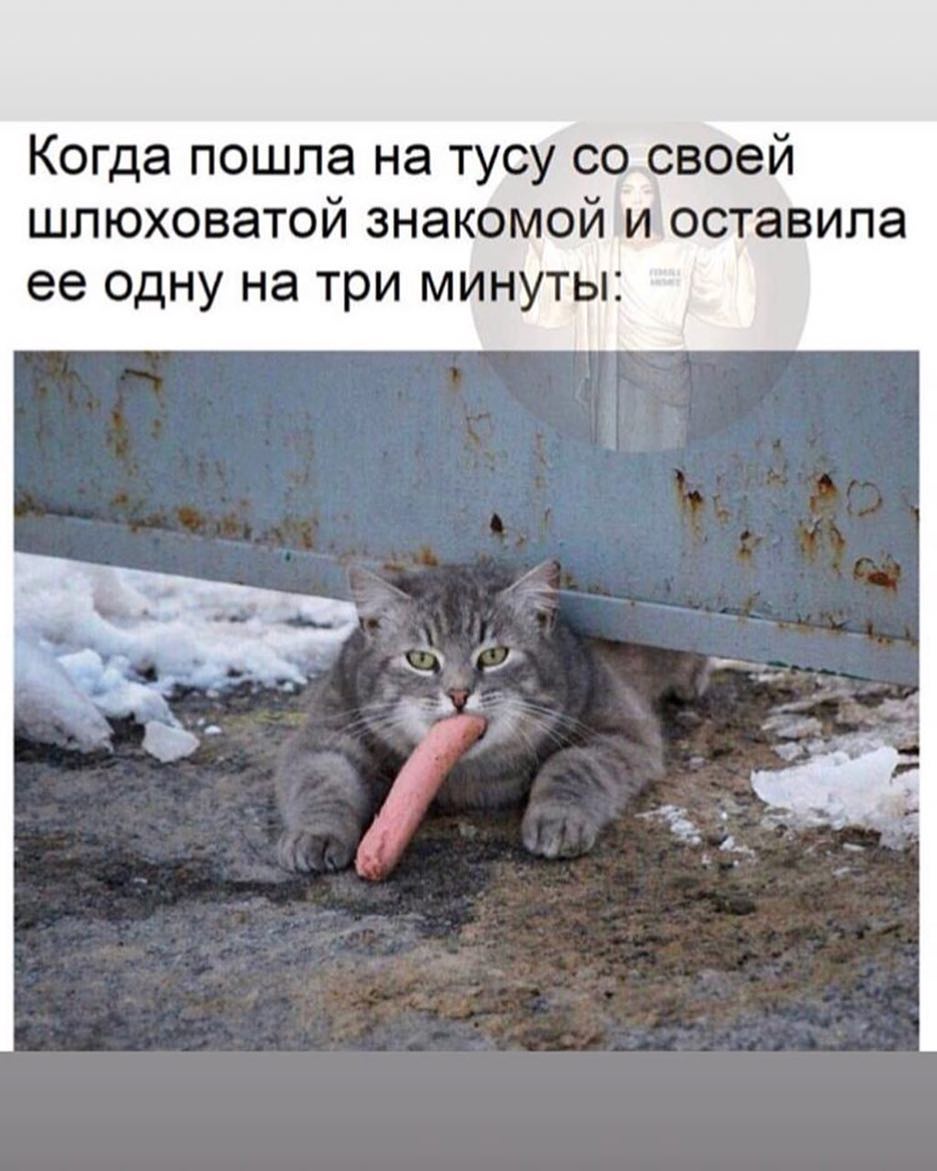 Когда пошла на тусу со своей шлюховатой знакомой и оставила ее одну на три минуты
