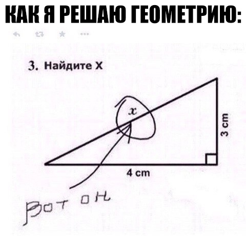 КАК Я РЕШдЮ ГШМЕПИЮ 3 Найдите Х Зст дет