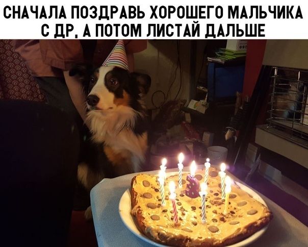 СНАЧАЛА ПОЗДРАВЬ ХОРОЩЕГО МАЛЬЧИКА С ЦР А ПОТОМ ЛИСТАИ ЦАЛЬШЕ