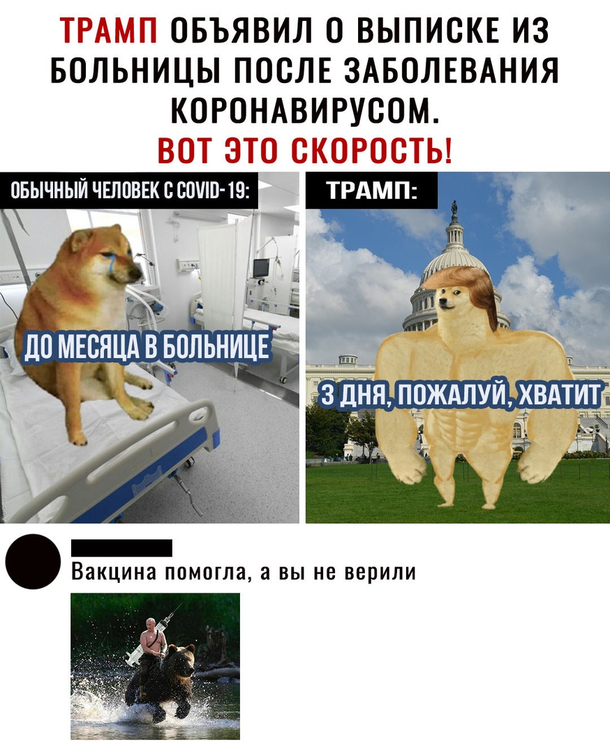 ОБЪЯВИЛ 0 ВЫПИСКЕ ИЗ БОЛЬНИЦЫ ПОСЛЕ ЗАБОЛЕВАНИЯ КОРОНАВИРУСОМ