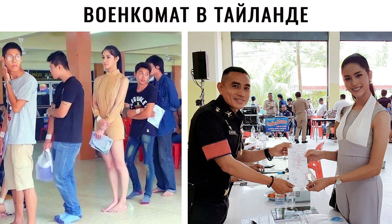 ВОЕНКОМАТ В ТАЙЛАНДЕ