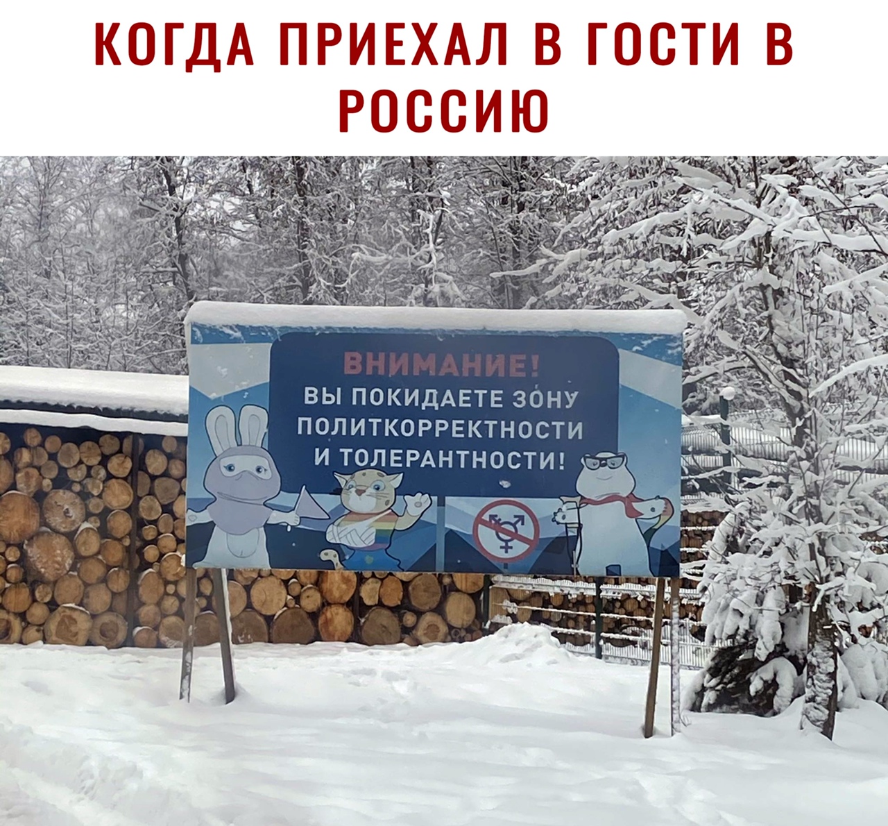 КОГДА ПРИЕХАЛ В ГОСТИ В РОССИЮ вьппокидАЕТЕЗОНУ политкорректности ит9дЕРАнтностиг